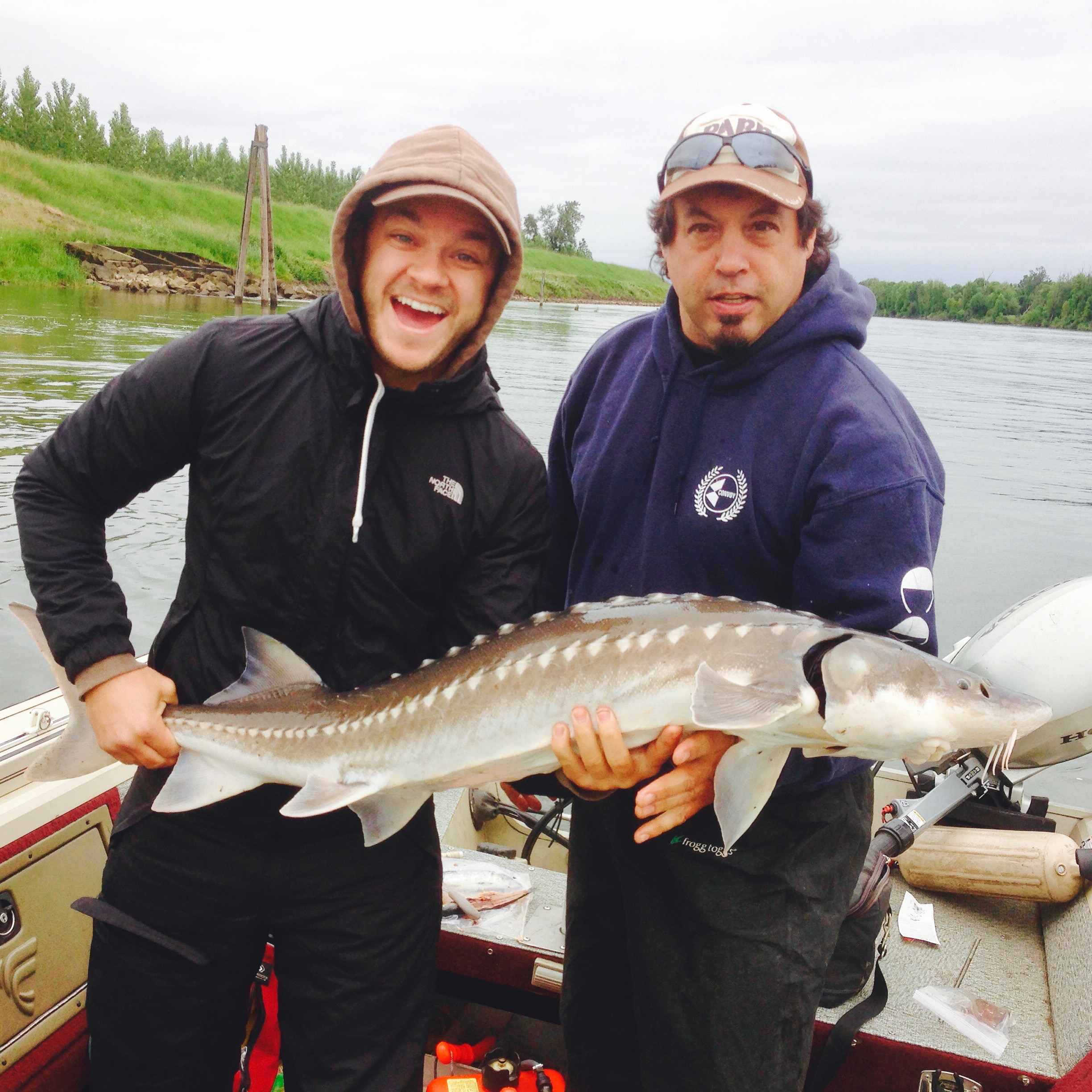 Josh Bolinger fishing in Oregon