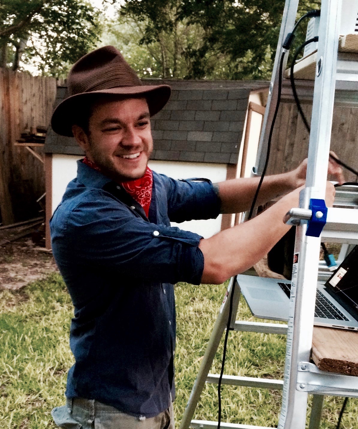 Josh Bolinger Bollinger Jurassic Park party in austin texas