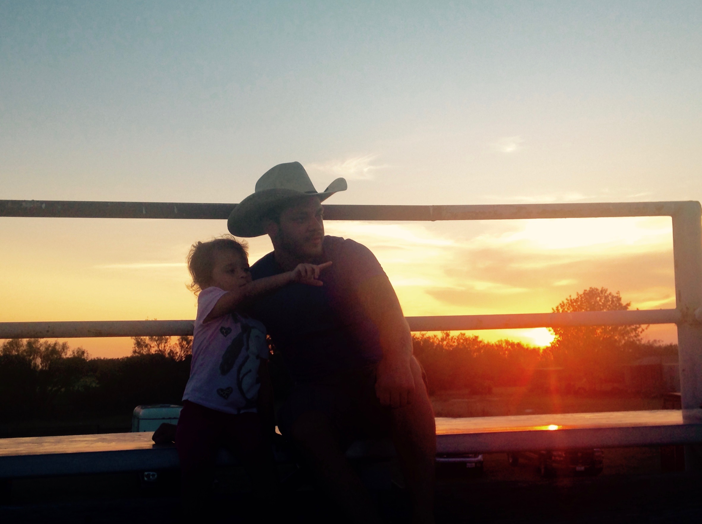 Josh Bolinger at a rodeo in texas