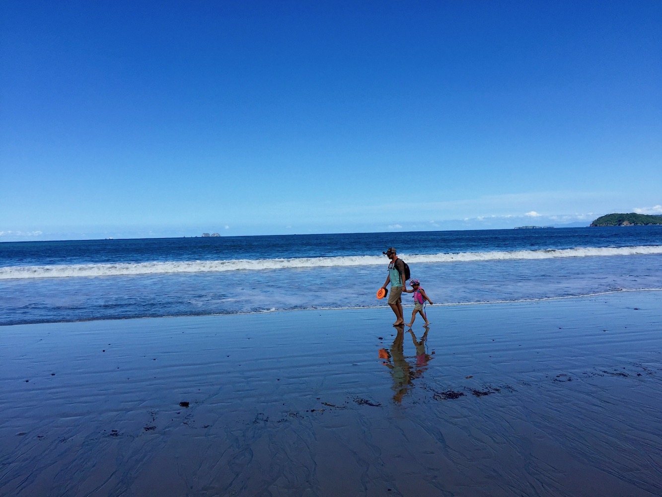 Josh Bolinger on the beach